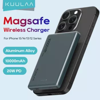 Внешний аккумулятор KUULAA Magsafe, 20 Вт, 10000 мАч