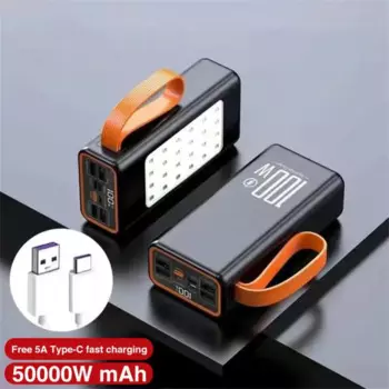 Внешний аккумулятор высокой емкости на 50000/30000 мА · ч с функцией быстрой зарядки