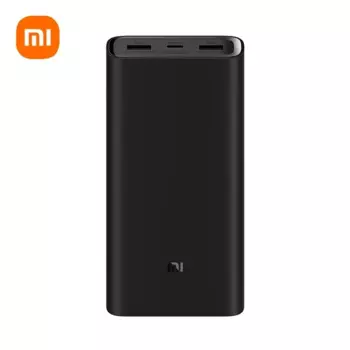 Внешний аккумулятор Xiaomi 20000 мАч 3 PLM07ZM 45 Вт, максимальная быстрая зарядка, внешний аккумулятор, быстрая зарядка для iphone, xiaomi