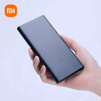 Внешний аккумулятор Xiaomi Power bank 2 на 10000 мАч с двумя USB-портами и поддержкой быстрой зарядки