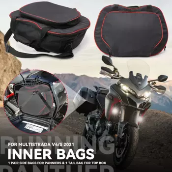 Внутренние пакеты для Ducati Multistrada V4 S 2021, пластиковые боковые панели, Чехлы, аксессуары для мотоциклов MULTISTRADA v4