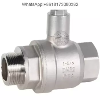 Внутренний и внешний шаровой кран из нержавеющей стали Q31F-63P BTQ31F-63R с защитной крышкой для охлаждения кондиционера