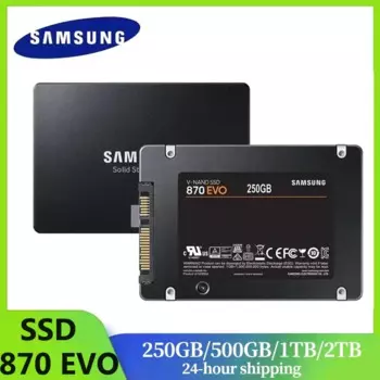 Внутренний твердотельный накопитель SAMSUNG SSD 870 EVO, 250 ГБ, 500 Гб, 1 ТБ, SATA3, 2,5 дюйма