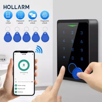 Водонепроницаемая сенсорная клавиатура Hollarm с Wi-Fi и подсветкой, 125 кГц