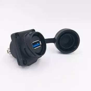 Водонепроницаемая USB розетка CNMAWAY JH24 USB 3.0 IP67