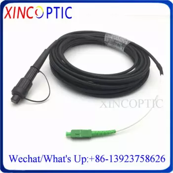 Водонепроницаемый оптоволоконный коннектор для HuaWei Mini SC/APC К SC APC, IP67, 1 м, 2 м, 3 м, 5 м, 10 м, 15 м, 5,0 мм, кабель для оптоволоконного соединения HW