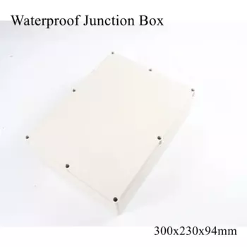 Водонепроницаемый пластиковый корпус, 300x230x94 мм, наружный кабель, соединение, Электрический проект, чехол ABS IP65 300*230*94 мм