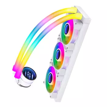 Водяной кулер 360 мм ARGB Cpu Cooler для Lga2011v3 1200 для AMD AM4 IWONGOU Pc, водяное охлаждение, дисплей температуры