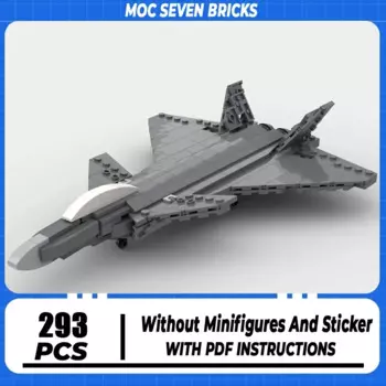 Военная серия Moc, строительные блоки масштаба 1:72, модель флуоресцентного дракона, конструктор самолета, строительные блоки