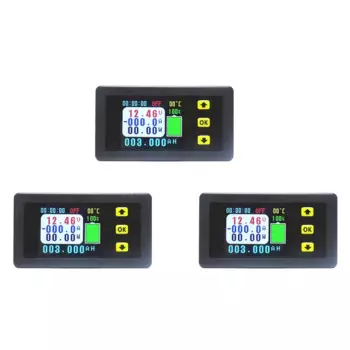 Вольтметр 3X VA7510S, измеритель напряжения и тока, 100 а, 6-75 в/0-120 в постоянного тока, амперметр, монитор, выходной заряд и разряд аккумулятора