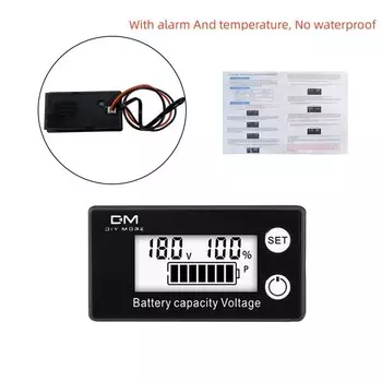 Вольтметр Aideepen DC 8-100V 6133A