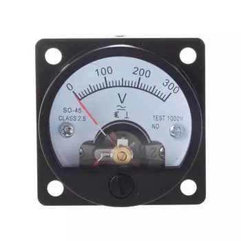 Вольтметр Gootrades SO-45 AC 0-300V черный