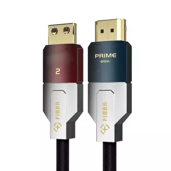 Волоконно-оптический кабель FIBBR, 8K, 48 Гбит/с, HDMI 2,1, совместим с 8K, 60 Гц, 4K, 120 Гц, 144 Гц, HDR10 + eARC Dolby для Blu-Ray ПК, ноутбука, ТВ, PS5/4