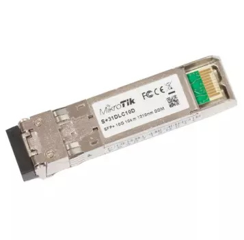 Волоконно-оптический модуль Mikrotik S + 31DLC10D, одномодовый, двухволоконный, 10 г, 10 г, 10 км