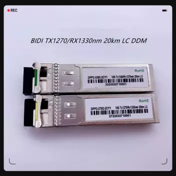 Волоконный модуль Simplex Fiber SFP 10 км/20 км/40 км, однорежимный, полностью совместимый с переключателем Cisco/Mikrotik/Huawei, 1 пара