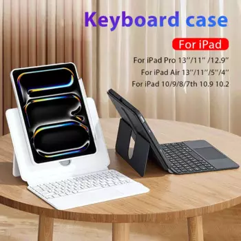 Волшебная клавиатура, аксессуары для Ipad Pro 13 11 M4 M2 2024 12,9 12 9 Mini 6 Air 5 4 10 10th 9th 8th 7th Generation 10,9