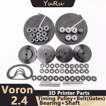 VORON 2,4 R2 детали для движения GT2 LL-2GT открытый ремень ГРМ 2GT 16T 20T 80T зубчатый шкив 2GT 188 мм радиочастотный ременной подшипник 625 F695 2RS