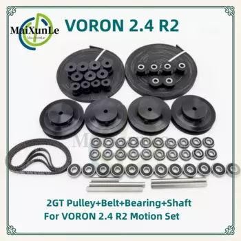 VORON 2,4 R2 детали движения GT2 LL-2GT RF открытый ремень ГРМ 2GT16T/20T/80T зубчатый шкив 2GT-188 подшипник вала 625 F695 2RS