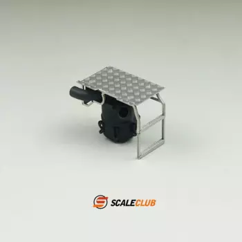 Воздушный фильтр Scaleclub1/14 iveoc, металлическая сборка протектора лестницы FH16 lesu, модель сделай сам