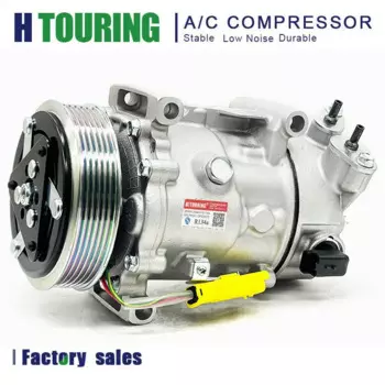 Воздушный компрессор переменного тока SD6C12 для Citroen C3 (SC) 1,6 Diesel (Turbo) HDi 92 1671553680 1607424980 9671216280 9678656080 6453QJ