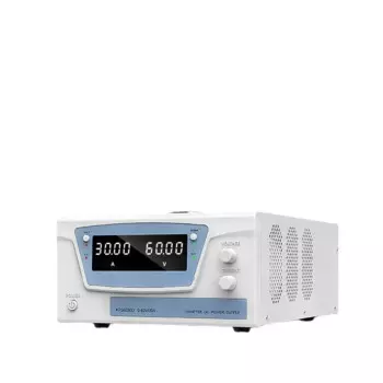 Высокая мощность 60v30a Регулируемый источник питания со стабилизированным напряжением постоянного тока Гальваническое покрытие Старение Эксперимент Техническое обслуживание Постоянный ток