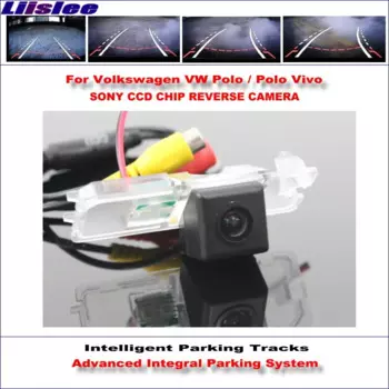 Высокое качество 3089 микросхема интеллектуальная задняя камера для Volkswagen VW Polo / Polo Vivo NTSC PAL RCA AUX HD SONY CCD ночное видение