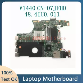 Высококачественная материнская плата CN-07JFHD 07JFHD 7JFHD 48.4IU0.011 для Dell 1440 V1440, материнская плата для ноутбука DDR3L DDR3 HM57, 100% полное тестирование