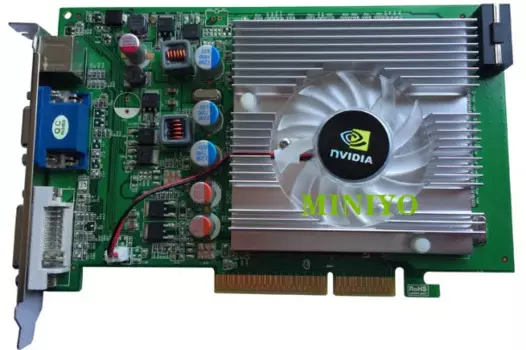 Высококачественная видеокарта nVIDIA GeForce 6600GT GF6200 FX5500 FX5200 6200 512M 256M PCI AGP