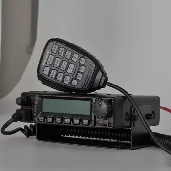 Высококачественный 60 Вт VHF/UHF трансивер, однодиапазонный, Любительский радиоприемник, Мобильный автомобиль/грузовик, свежий цвет