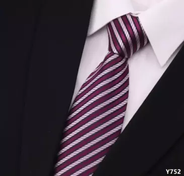 Высококачественный модный красный, черный полосатый галстук, 100% шелковый мужской аксессуар для банкетной рубашки, узкая версия, галстук из натурального шелка 7 см