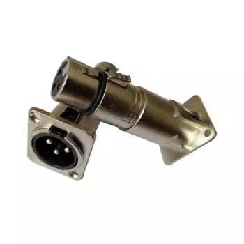 Высококачественный Проходной адаптер типа штекер-гнездо NA3MDF XLR 40 шт./лот. Шасси Панель-стойка крепление