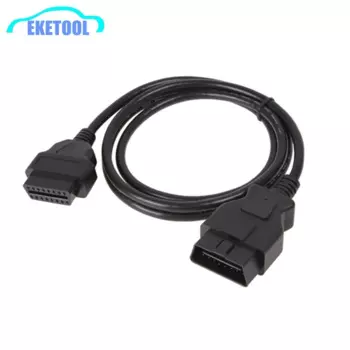 Штекер-гнездо 16-контактный OBD OBD2 автомобильный диагностический кабель для ELM327 OBDII 16-контактный кабель 1,5 м 150 см 30 см удлинитель