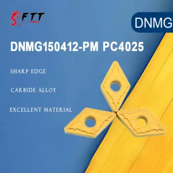 Высококачественный внешний фрезерный токарный станок DNMG150412 PM PC4025 CNC оригинальный твердосплавный инструмент металлический внешний токарный инструмент