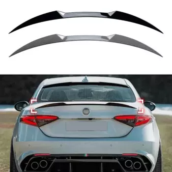 Высококачественный задний спойлер из АБС-пластика для Alfa Romeo Giulia, крышка багажника, тюнинг автомобиля