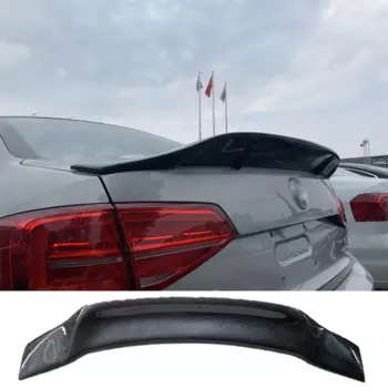 Высококачественный задний спойлер из углеродного волокна для 2012-2018 Volkswagen Sagitar Jetta MK6