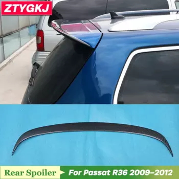 Высококачественный задний спойлер из углеродного волокна для багажника Volkswagen Passat R36 2009-2012