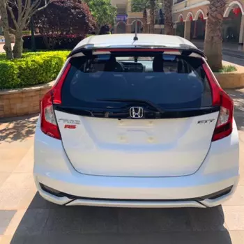 Высококачественный задний спойлер Неокрашенный из АБС-пластика для Honda Fit GK5 2014-2020 крышка багажника автомобильный Стайлинг