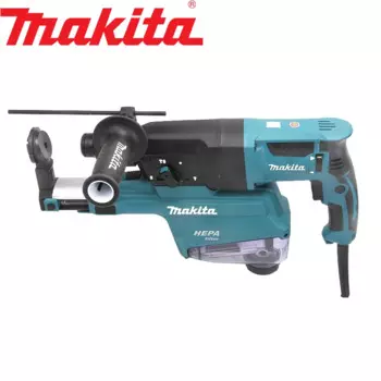 Высокомощная Ударная дрель Makita HR2653J, многофункциональная электрическая дрель, амортизация AVT, сверление бетона