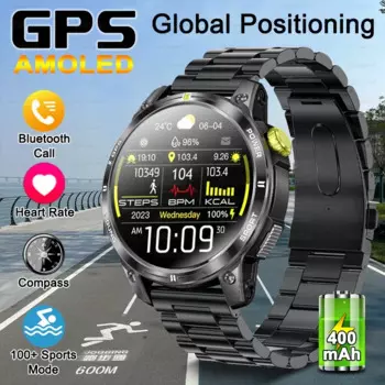 Высокоточные Смарт-часы с GPS для Xiaomi Huawei, спортивные Смарт-часы для фитнеса с тремя режимами защиты тела, с поддержкой BT, Смарт-часы с мониторингом здоровья для мужчин и женщин