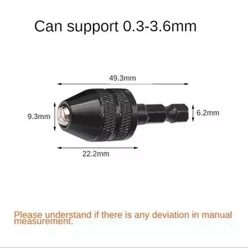 WALFRONT Адаптер для ударного шуруповерта 1/4''
