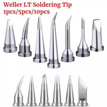 Жало WELLER для паяльника серии LT LTH LTK LTKNS, медный сварочный паяльник для паяльной станции с ручкой WP80 WSP80