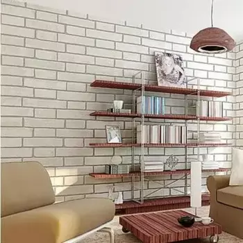 Wellyu классические винтажные обои с рисунком камня и кирпича, тисненые обои, 3d бумажные обои для домашнего декора