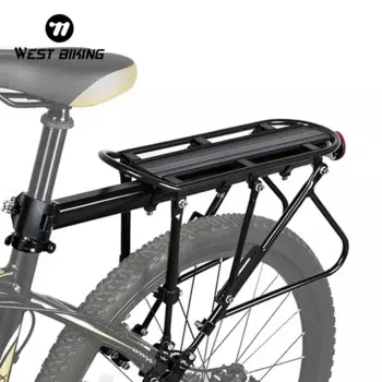 WEST BIKING велосипеда Чемодан перевозчика грузов 140 кг Max Велоспорт Алюминий стойка сиденья из сплава мешок подставка держатель панье велосипед задний стеллаж для выставки товаров