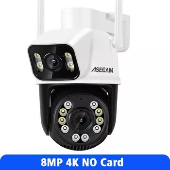 Wi-Fi камера видеонаблюдения ASECAM 8MP