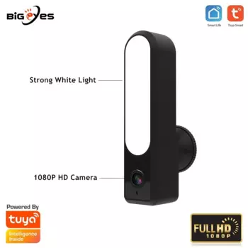 Wi-Fi-прожектор Tuya 1080P с поддержкой Alexa и Google TUYA Smart Life