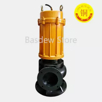 WQ9-22-2.2KW погружной насос высокой высоты с высоким потоком, насос для сточных вод для внутреннего орошения