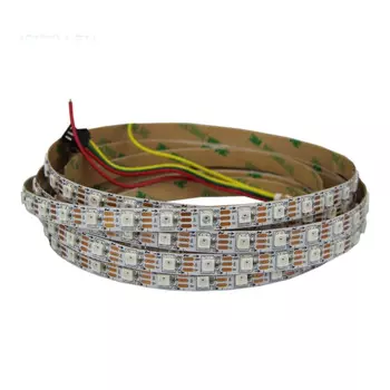 WS2812B/SK6812 DC5V Адресуемая RGB 60LED s/M гибкая светодиодная лента