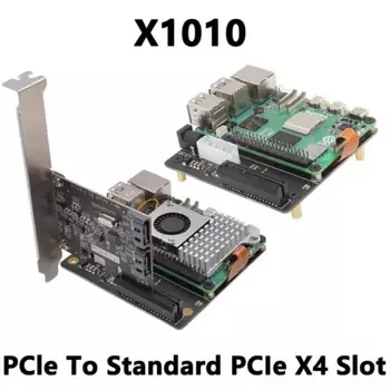 X1010 Raspberry Pi 5 PCIe FFC коннектор для стандартной платы расширения слота PCIe x4