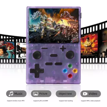 XGB35 портативная игровая консоль 40000 + игровая батарея 2000 мАч 3,5 дюйма IPS экран система Linux двойной контроллер детские игрушки подарок