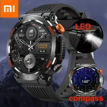 Xiaomi 2024, новые мужские умные часы с сенсорным экраном HD, спортивные водонепроницаемые умные часы, мониторинг здоровья, Bluetooth-вызов, умные часы